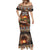 Scotland Christmas Mermaid Dress Merry Yule Log - Wonder Print Shop