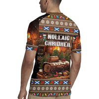 Scotland Christmas Rugby Jersey Merry Yule Log - Wonder Print Shop