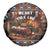 Scotland Christmas Spare Tire Cover Merry Yule Log - Wonder Print Shop