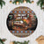 Scotland Christmas Tree Skirt Merry Yule Log - Wonder Print Shop