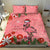Flamingo Christmas Bedding Set 2023 Seamless Xmas Vibes - Wonder Print Shop