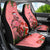 Flamingo Christmas Car Seat Cover 2023 Seamless Xmas Vibes - Wonder Print Shop
