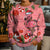 Flamingo Christmas Kid Ugly Christmas Sweater 2023 Seamless Xmas Vibes - Wonder Print Shop
