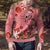 Flamingo Christmas Ugly Christmas Sweater 2024 Seamless Xmas Vibes - Wonder Print Shop