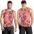 Flamingo Christmas Men Tank Top 2023 Seamless Xmas Vibes - Wonder Print Shop