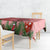 Flamingo Christmas Tablecloth 2023 Seamless Xmas Vibes - Wonder Print Shop