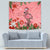 Flamingo Christmas Tapestry 2023 Seamless Xmas Vibes - Wonder Print Shop