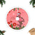 Flamingo Christmas Tree Skirt 2023 Seamless Xmas Vibes - Wonder Print Shop