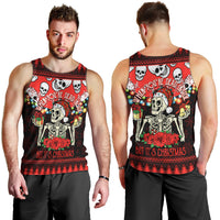 Skull Christmas Men Tank Top When You Are Dead Inside But It Is Christmas - Wonder Print Shop