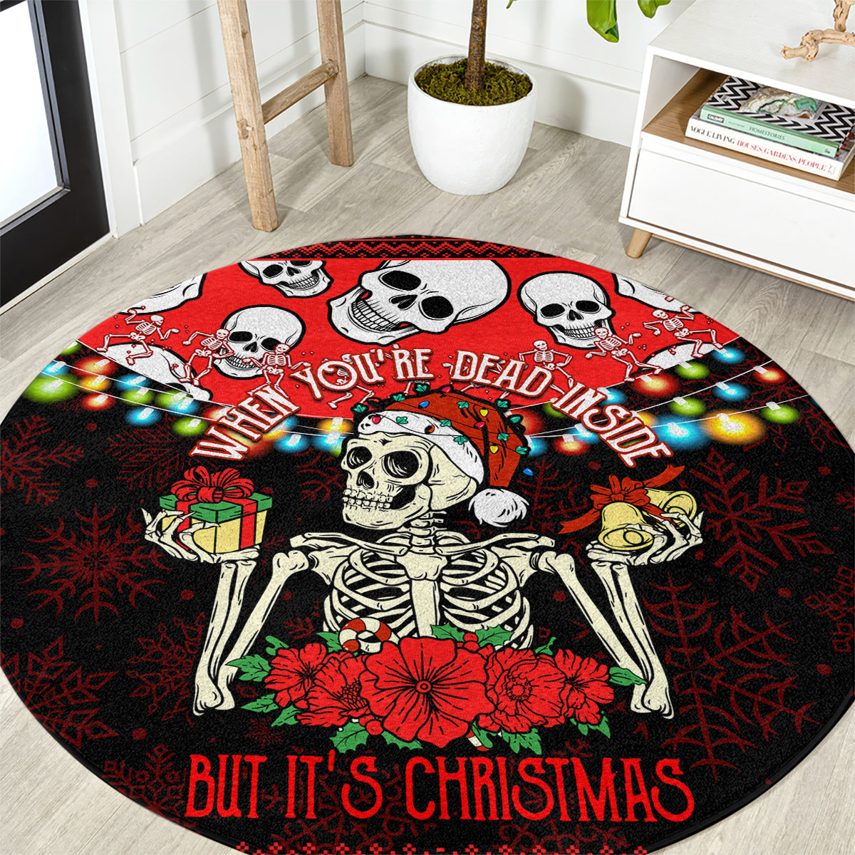 skull-christmas-round-carpet-when-you-are-dead-inside-but-it-is-christmas