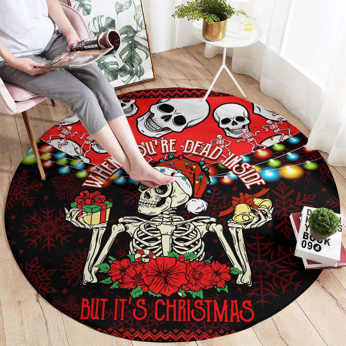 skull-christmas-round-carpet-when-you-are-dead-inside-but-it-is-christmas