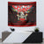 Skull Christmas Tapestry When You Are Dead Inside But It Is Christmas - Wonder Print Shop