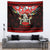 Skull Christmas Tapestry When You Are Dead Inside But It Is Christmas - Wonder Print Shop