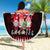 Chilling With My Gnomies Christmas Beach Blanket Gnomie Friend Xmas Vibes - Wonder Print Shop