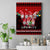 Chilling With My Gnomies Christmas Canvas Wall Art Gnomie Friend Xmas Vibes - Wonder Print Shop