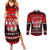 Chilling With My Gnomies Christmas Couples Matching Summer Maxi Dress and Long Sleeve Button Shirt Gnomie Friend Xmas Vibes - Wonder Print Shop