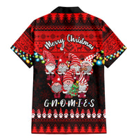 Chilling With My Gnomies Christmas Family Matching Mermaid Dress and Hawaiian Shirt Gnomie Friend Xmas Vibes - Wonder Print Shop