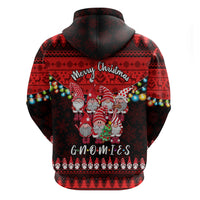 Chilling With My Gnomies Christmas Hoodie Dress Gnomie Friend Xmas Vibes - Wonder Print Shop