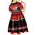 Chilling With My Gnomies Christmas Kid Short Sleeve Dress Gnomie Friend Xmas Vibes - Wonder Print Shop