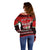 Chilling With My Gnomies Christmas Off Shoulder Sweater Gnomie Friend Xmas Vibes - Wonder Print Shop