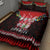 Chilling With My Gnomies Christmas Quilt Bed Set Gnomie Friend Xmas Vibes - Wonder Print Shop