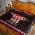 Chilling With My Gnomies Christmas Quilt Bed Set Gnomie Friend Xmas Vibes - Wonder Print Shop