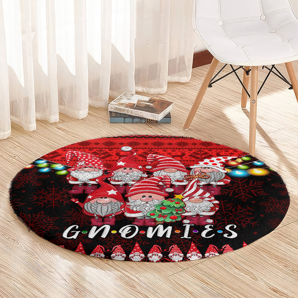 chilling-with-my-gnomies-christmas-round-carpet-gnomie-friend-xmas-vibes