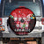 Chilling With My Gnomies Christmas Spare Tire Cover Gnomie Friend Xmas Vibes - Wonder Print Shop
