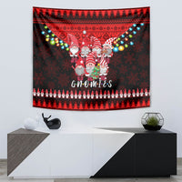 Chilling With My Gnomies Christmas Tapestry Gnomie Friend Xmas Vibes - Wonder Print Shop
