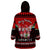 Chilling With My Gnomies Christmas Wearable Blanket Hoodie Gnomie Friend Xmas Vibes - Wonder Print Shop