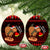 Capybara Christmas Ceramic Ornament Merry Capymas - Wonder Print Shop