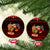 Capybara Christmas Ceramic Ornament Merry Capymas - Wonder Print Shop