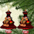 Capybara Christmas Ceramic Ornament Merry Capymas - Wonder Print Shop