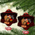 Capybara Christmas Ceramic Ornament Merry Capymas - Wonder Print Shop