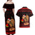 Capybara Christmas Couples Matching Off Shoulder Maxi Dress and Hawaiian Shirt Merry Capymas - Wonder Print Shop