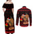 Capybara Christmas Couples Matching Off Shoulder Maxi Dress and Long Sleeve Button Shirt Merry Capymas - Wonder Print Shop