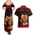 Capybara Christmas Couples Matching Summer Maxi Dress and Hawaiian Shirt Merry Capymas - Wonder Print Shop