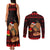 Capybara Christmas Couples Matching Tank Maxi Dress and Long Sleeve Button Shirt Merry Capymas - Wonder Print Shop