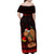 Capybara Christmas Family Matching Off Shoulder Maxi Dress and Hawaiian Shirt Merry Capymas - Wonder Print Shop