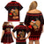 Capybara Christmas Family Matching Off Shoulder Short Dress and Hawaiian Shirt Merry Capymas - Wonder Print Shop
