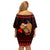 Capybara Christmas Family Matching Off Shoulder Short Dress and Hawaiian Shirt Merry Capymas - Wonder Print Shop