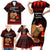 Capybara Christmas Family Matching Short Sleeve Bodycon Dress and Hawaiian Shirt Merry Capymas - Wonder Print Shop