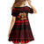 Capybara Christmas Kid Short Sleeve Dress Merry Capymas - Wonder Print Shop