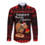 Capybara Christmas Long Sleeve Button Shirt Merry Capymas - Wonder Print Shop