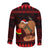 Capybara Christmas Long Sleeve Button Shirt Merry Capymas - Wonder Print Shop