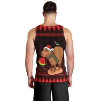 Capybara Christmas Men Tank Top Merry Capymas - Wonder Print Shop