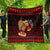Capybara Christmas Quilt Merry Capymas - Wonder Print Shop