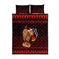 Capybara Christmas Quilt Bed Set Merry Capymas - Wonder Print Shop