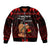 Capybara Christmas Sleeve Zip Bomber Jacket Merry Capymas - Wonder Print Shop