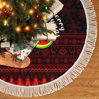 Capybara Christmas Tree Skirt Merry Capymas - Wonder Print Shop
